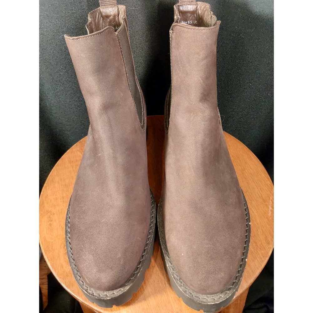 Thursday Boot Co. Legend Chelsea Boots Men's 9.5 US Brown Matte Lug Sole Unworn - Picture 3 of 11
